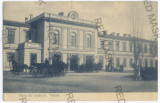 1549 - GALATI, Railway Station - old postcard - used - 1903, Circulata, Printata