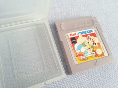 Joc Asterix Obelix Nintendo Game Boy 1995 Made in Japan colectie caseta discheta foto