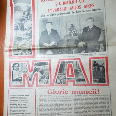 ziarul flacara 29 aprilie 1988-nr. cu ocazia zilei de 1 mai muncitoresc