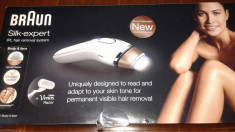 Epilator braun silk expert idl 5001 body&amp;amp;face nou foto