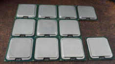 Vand LOT de 10 procesoare INTEL socket 775 la 3Ghz+Xeon 5160 la 100lei foto