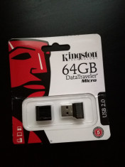 stick usb micro 64 GB kingston foto