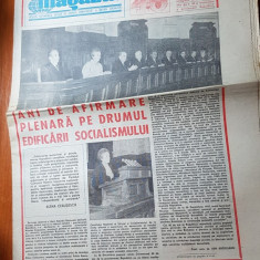 ziarul magazin 26 septembrie 1987-40 ani republica,cuvantarea elenei ceausescu