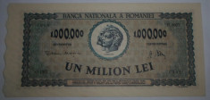 1.000.000 DE LEI 1947, UN MILION DE LEI, NECIRCULAT --UNC !! foto