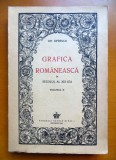 GH. OPRESCU - GRAFICA ROMANEASCA IN SEC. AL XIX-LEA (vol. 2), cu AUTOGRAF MHS