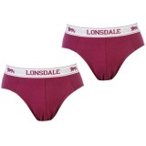 Boxeri Barbati Lonsdale, Set 2 Bucati, Bumbac si Elastan, Marimi S-XXL