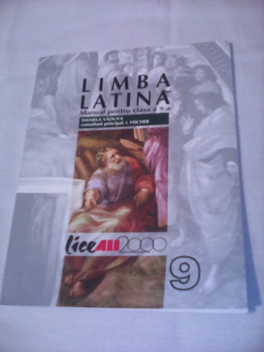 MANUAL LIMBA LATINA CLASA IX DANIELA VADUVA EDITURA ALL 2000