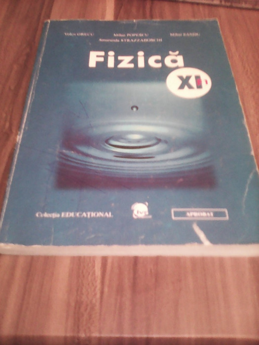 MANUAL FIZICA F1 CLASA XI VOICU GRECU/MIHAI POPESCU/MIHAI SANDU