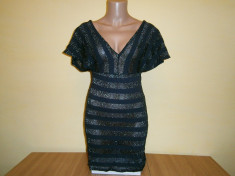 Rochie sexy dama neagra Sneep Dip, mar M, in stare buna! foto