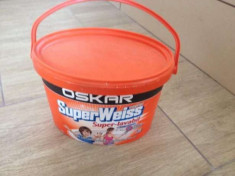 Vopsea lavabila Oskar SuperWeiss 2.5L foto