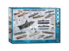 Puzzle 1000 piese Aircraft Carrier Evolution foto