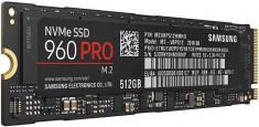 NVMe SSD Samsung 960 Pro Series 512gb Pci Express X4 M.2 2280 foto