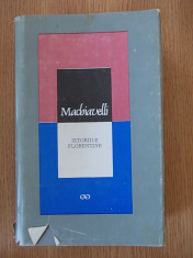 MACHIAVELLI- ISTORIILE FLORENTINE- cartonata/supracoperta foto