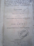 Ion Ghika, Dimitrie A.Sturdza Ajutorul comerciantului, agricultorului...1873