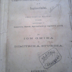 Ion Ghika, Dimitrie A.Sturdza Ajutorul comerciantului, agricultorului...1873