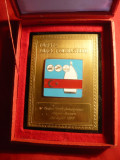 Placheta a Federatiei Turciei de Canotaj - Jocurile Balcanice ,cutie orig.,9x12, Asia