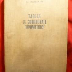 D.I.Ciurileanu - Tabele de coordonate topometrice -Ed.Tehnica 1953