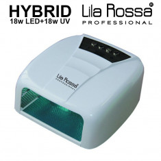 Lampa UV +LED hibrid Lilla Rosa 36 w foto