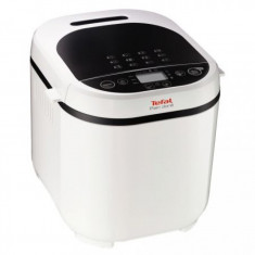 Masina de paine Tefal Pain Dore PF210138, putere 700 W, 1 kg, 12 programe, alb/negru foto