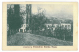 4038 - BISTRITA, Valcea, Monastery - old postcard - used - 1937, Circulata, Printata