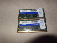 Memorie RAM laptop SODIMM DDR3 2GB 1333mhz Adata ( DDR 3 2 GB ) foto