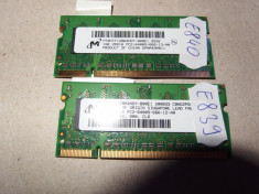 Memorie RAM laptop SODIMM DDR2 1GB MT ( DDR 2 1 GB notebook ) (839, 840, 850) foto