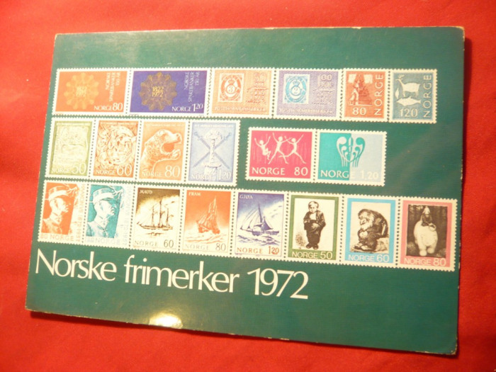 Ilustrata Filatelica - Timbre Norvegia 1972