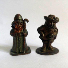Lot 2 figurine soldati metal, curteni, surpriza ou Kinder