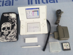 Joc Nintendo DS Lite ca nou + discheta + carcasa + capac GBA + incarcator +husa foto