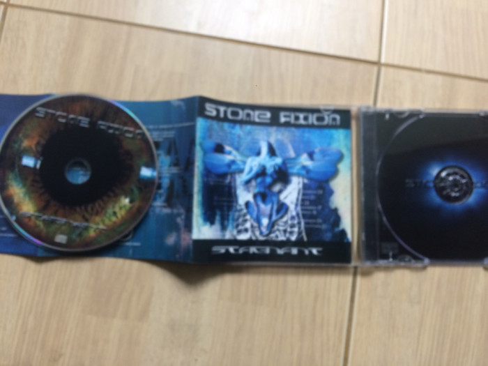 Stone Fixion &lrm;Stagnant cd disc muzica stoner rock hard metal core 2004 romania