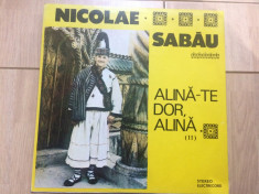 nicolae sabau alina te dor alina II album disc vinyl lp muzica populara folclor foto