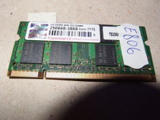 Memorie RAM laptop SODIMM DDR2 2GB 800mhz Transcend ( DDR 2 2 GB notebook ) foto