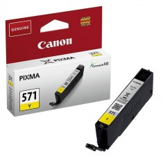 Cartus cerneala original Canon CLI-571Y, 7ml, Yellow foto