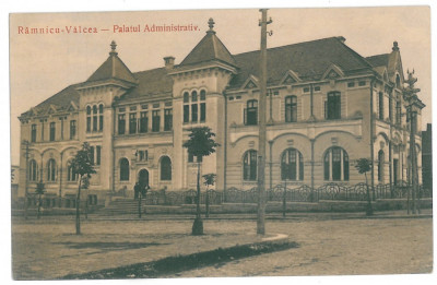 4049 - RM. VALCEA, Judecatoria, Romania - old postcard - used - 1911 foto