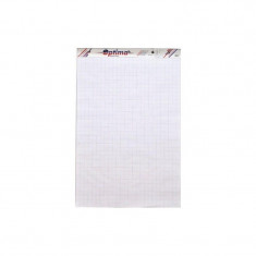 Hartie pentru flipchart, velina, 90g/mp, 50 coli, Optima foto