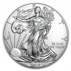 SUA 1 DOLLAR -LIBERTY- 2017 / 1 oz. / 31,10 gr. / Ag. 999 / UNC / in capsula foto