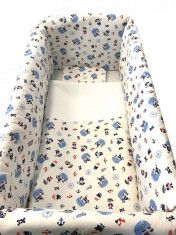 Aparatori laterale pentru pat Maxi 120 x 60 cm Povestile Bunicii Deseda foto