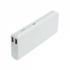 Power bank portabil 15000mAh alb 5V foto