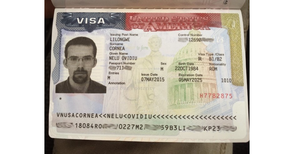 Viza SUA Viza America pe 10 ani B1/B2 Turism Asistenta Suport | arhiva Okazii.ro