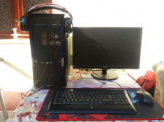 Gaming Pc i7, 16GB Ram, R7 360 2Gb, Ssd si Monitor 22 foto