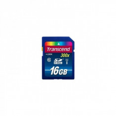 Card memorie Transcend SDHC 16GB 300X Class10 UHS-I foto