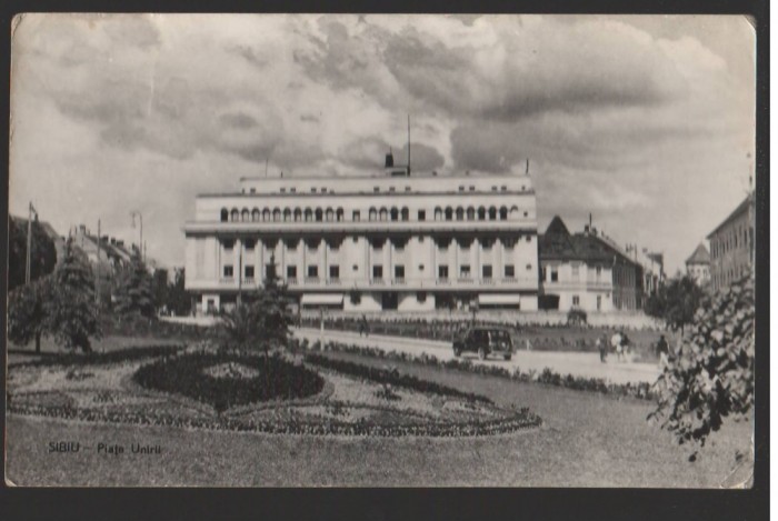 CPI (B9031) CARTE POSTALA - SIBIU. PIATA UNIRII, RPR