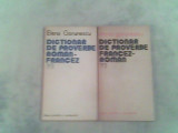 Dictionar de proverbe roman-francez+dictionar de proverbe fr-roman-E.Gorunescu