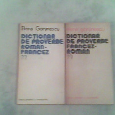 Dictionar de proverbe roman-francez+dictionar de proverbe fr-roman-E.Gorunescu