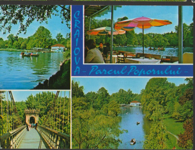 CPI (B9016) CARTE POSTALA - CRAIOVA. PARCUL POPORULUI foto