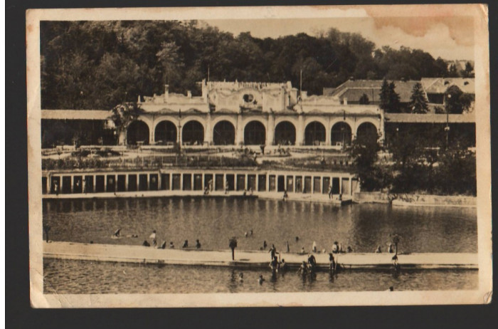 CPI (B9036) CARTE POSTALA - OCNA SIBIULUI. BAILE HORIA, RPR, 1954