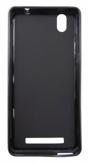 Husa silicon neagra (cu spate mat) pentru Allview X2 Soul Lite foto