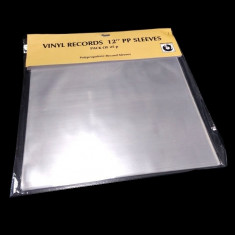 Simply Analog - Folie exterioara din PP pentru discuri de vinyl 12in ( 1 Accesoriu ) foto