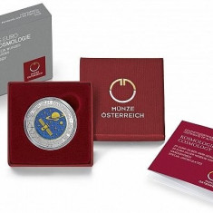 AUSTRIA 2015 - COSMOLOGY - 25 Euro Argint+Niobium - Bimetalic ( certificat )