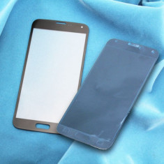 Geam sticla display negru Samsung Galaxy S5 i9600 - fara adeziv foto